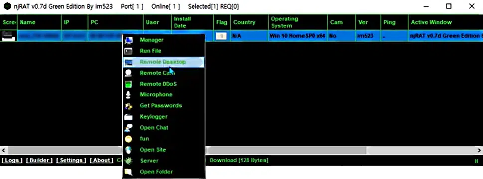 njRAT Bulletin image 1