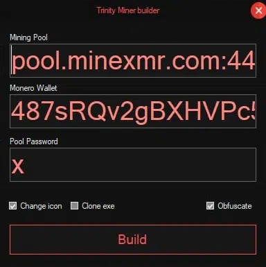 Trinity Miner builder