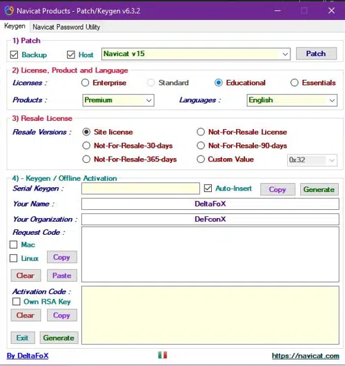 Keygen software that delivers Mars