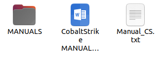 Leaked CobaltStrike manuals.