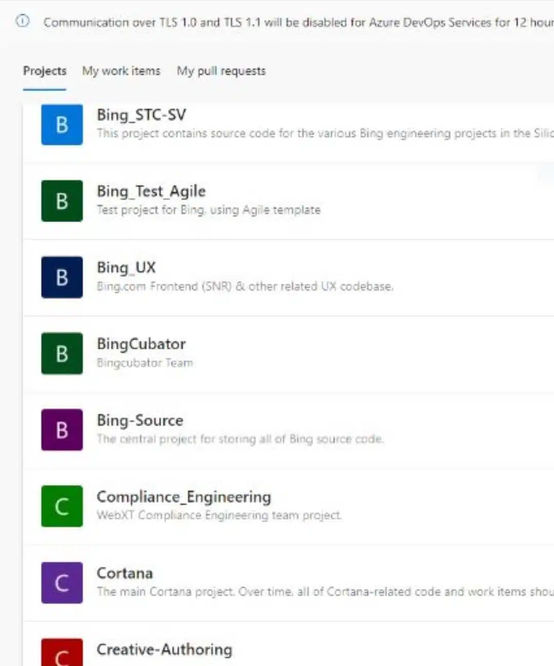 Microsoft’s Leak as Published on LAPSUS$ Channel.