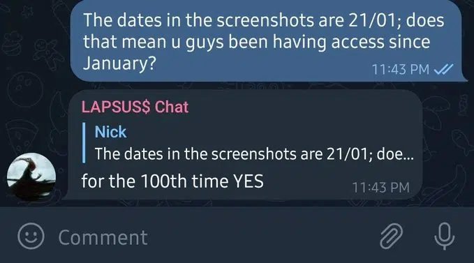 LAPSUS$ confirm they have access to Okta for over 2 months