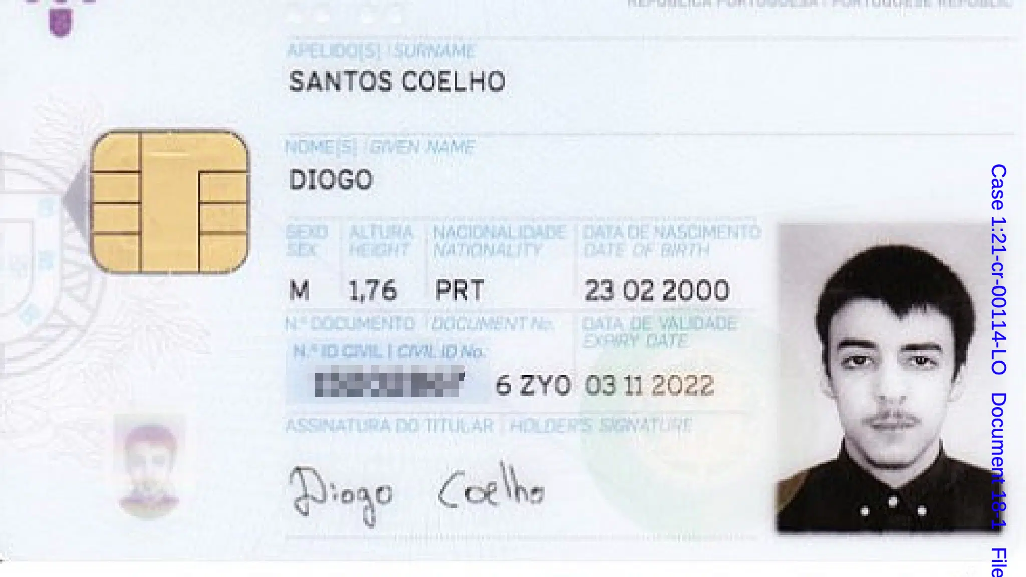 Diogo Santos Coelho ID