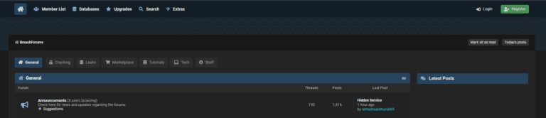 Breaking BreachForums (RaidForums Replacement) Updates