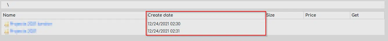 Known Conti victim files dated the end of 2021