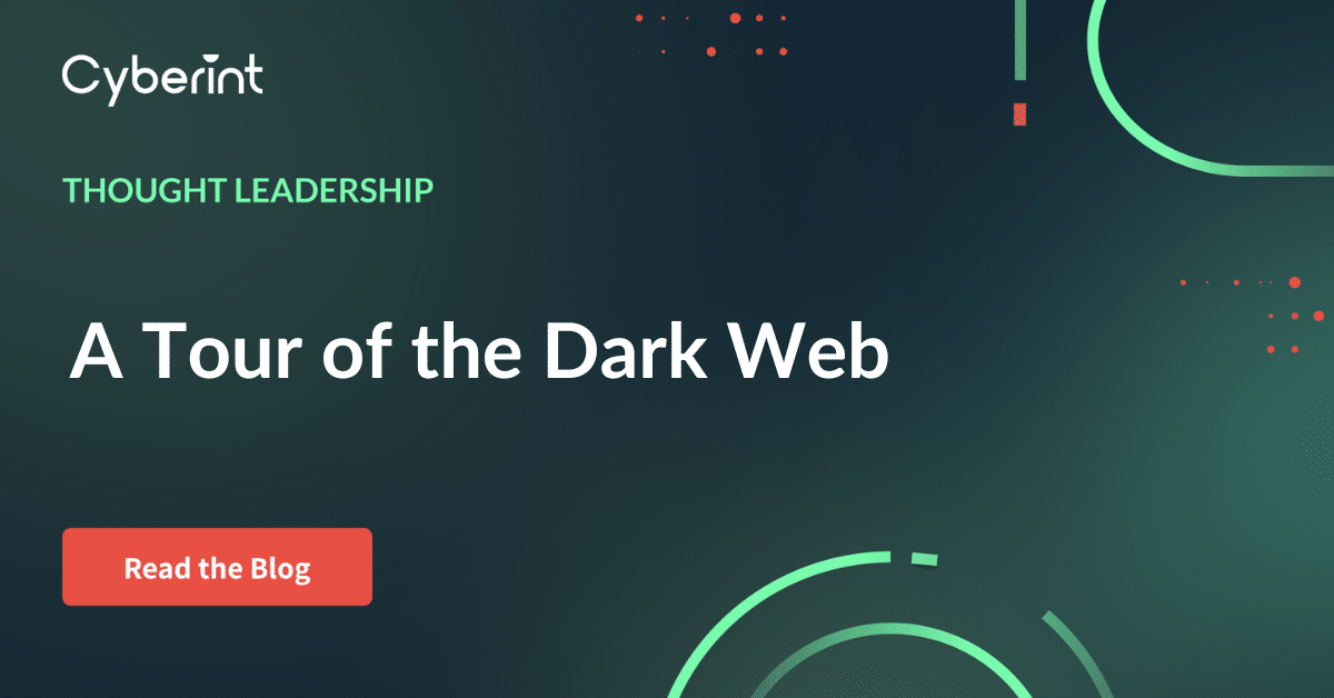 A tour of the dark web