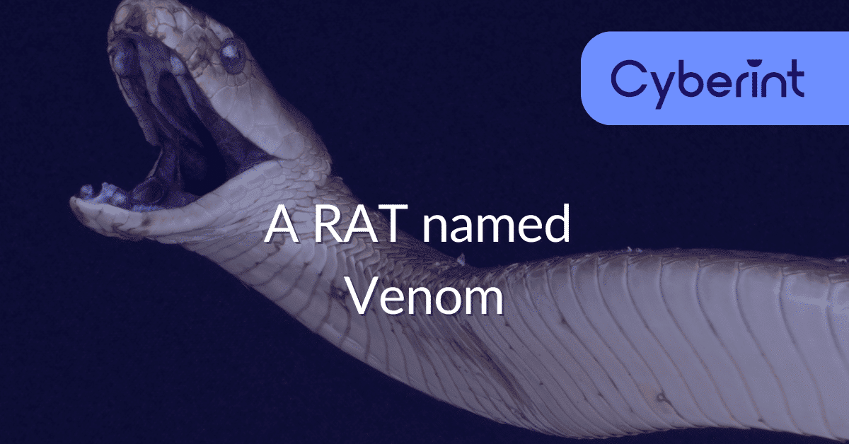 Venom Control–RAT With a Sting