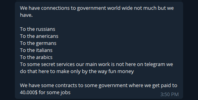 Mr. Eagle expands on the countries that are contracting A.I.G