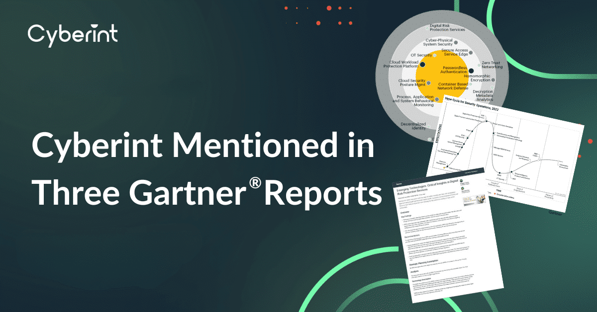 Cyberint Mentioned in Three Gartner® Reports in the Previous Year