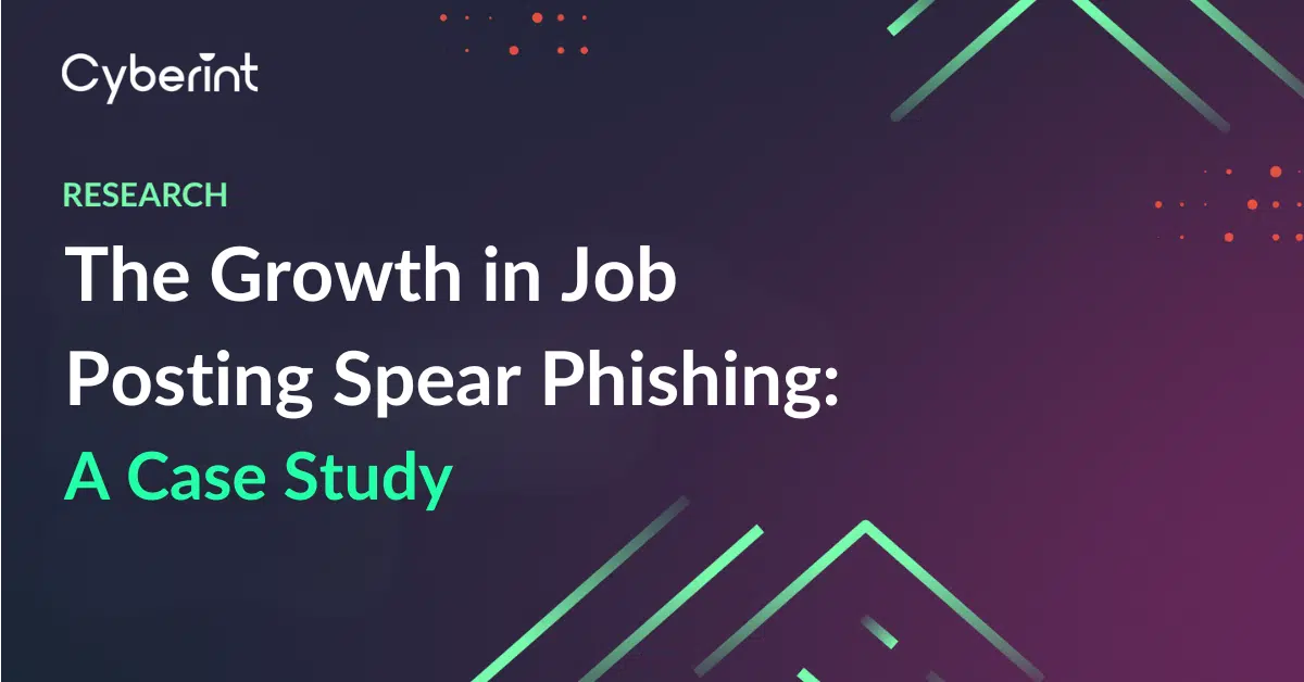 Growth in Job posting spear phishing