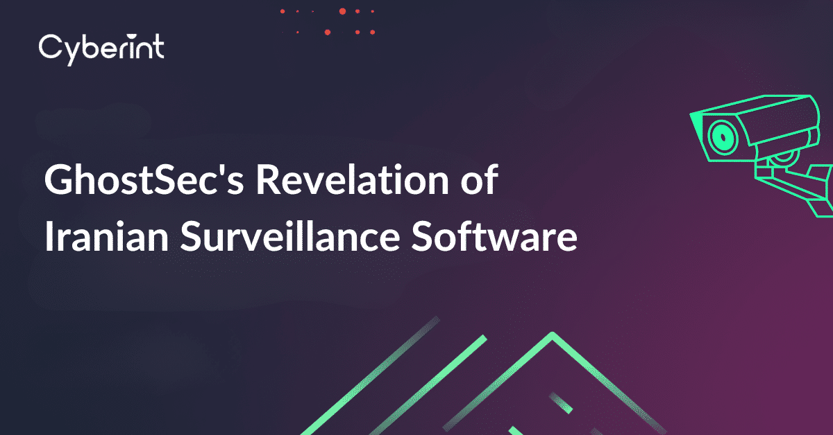 GhostSec Iranian Surveillance Software