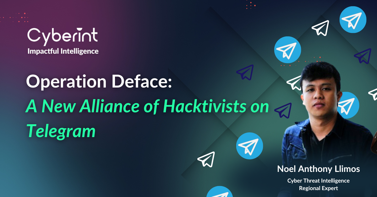Operation Deface: A New Alliance of Hacktivists on Telegram