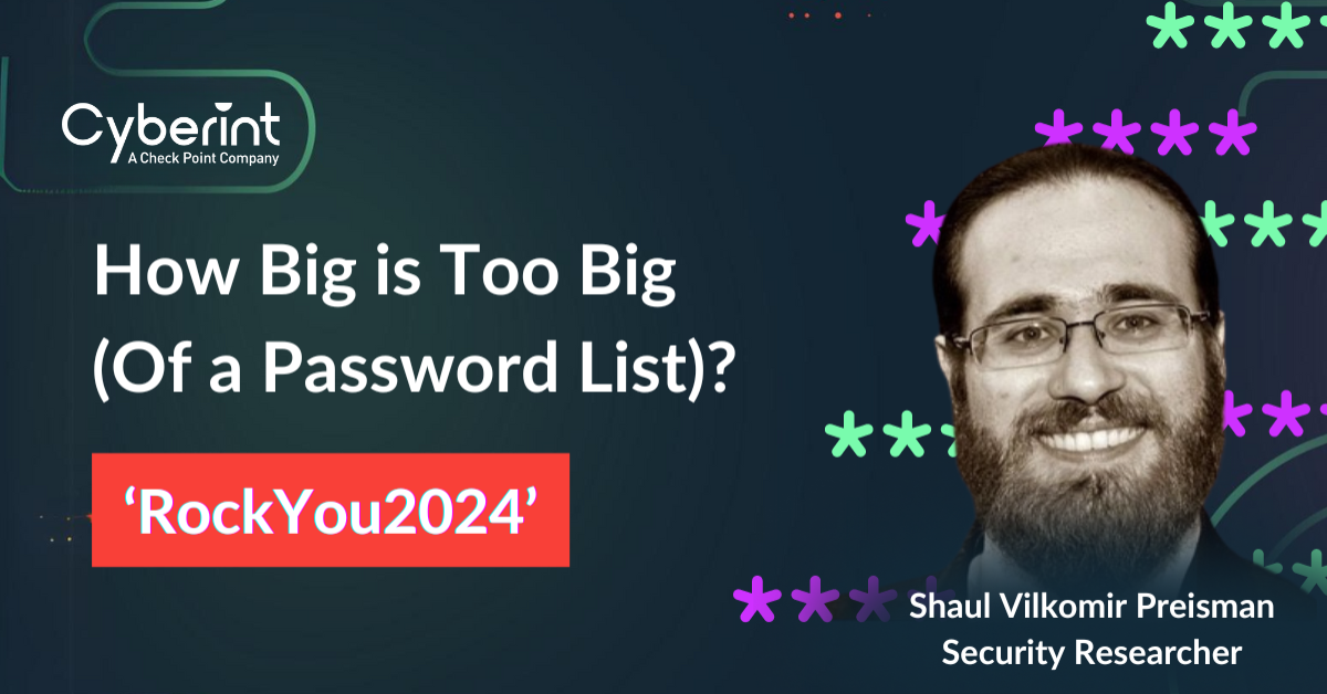 how big is too pic of a password list