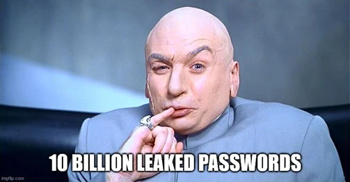 10 billion leaked passwords