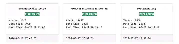 Figure 2: RansomHub publishes data of victims who refused to pay the ransom 