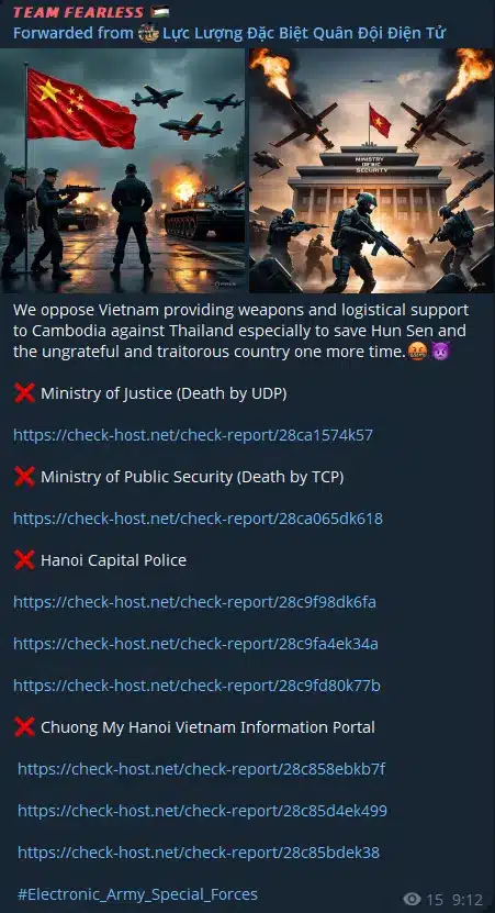 TEAM FEARLESS Vietnam Attack