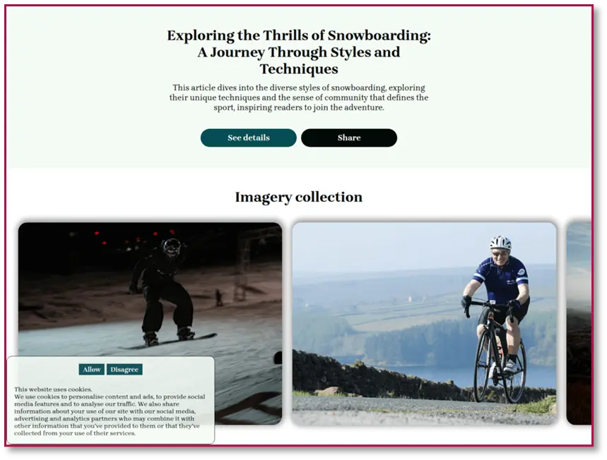 Figure 13: The innocent-looking white page presented by the cloaker