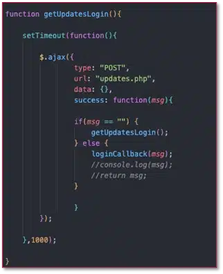 Figure 17: wait for login feedback from actor