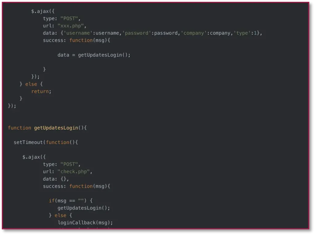 Figure 5: xxx.php + check.php mechanism